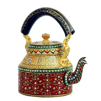 Hand painted tea kettle