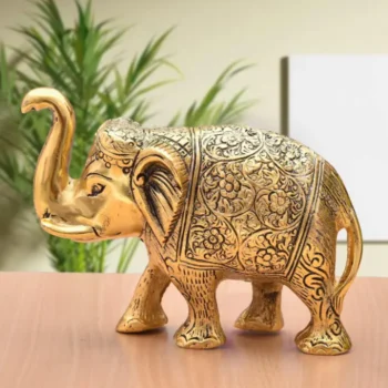 Golden Elephant Decor